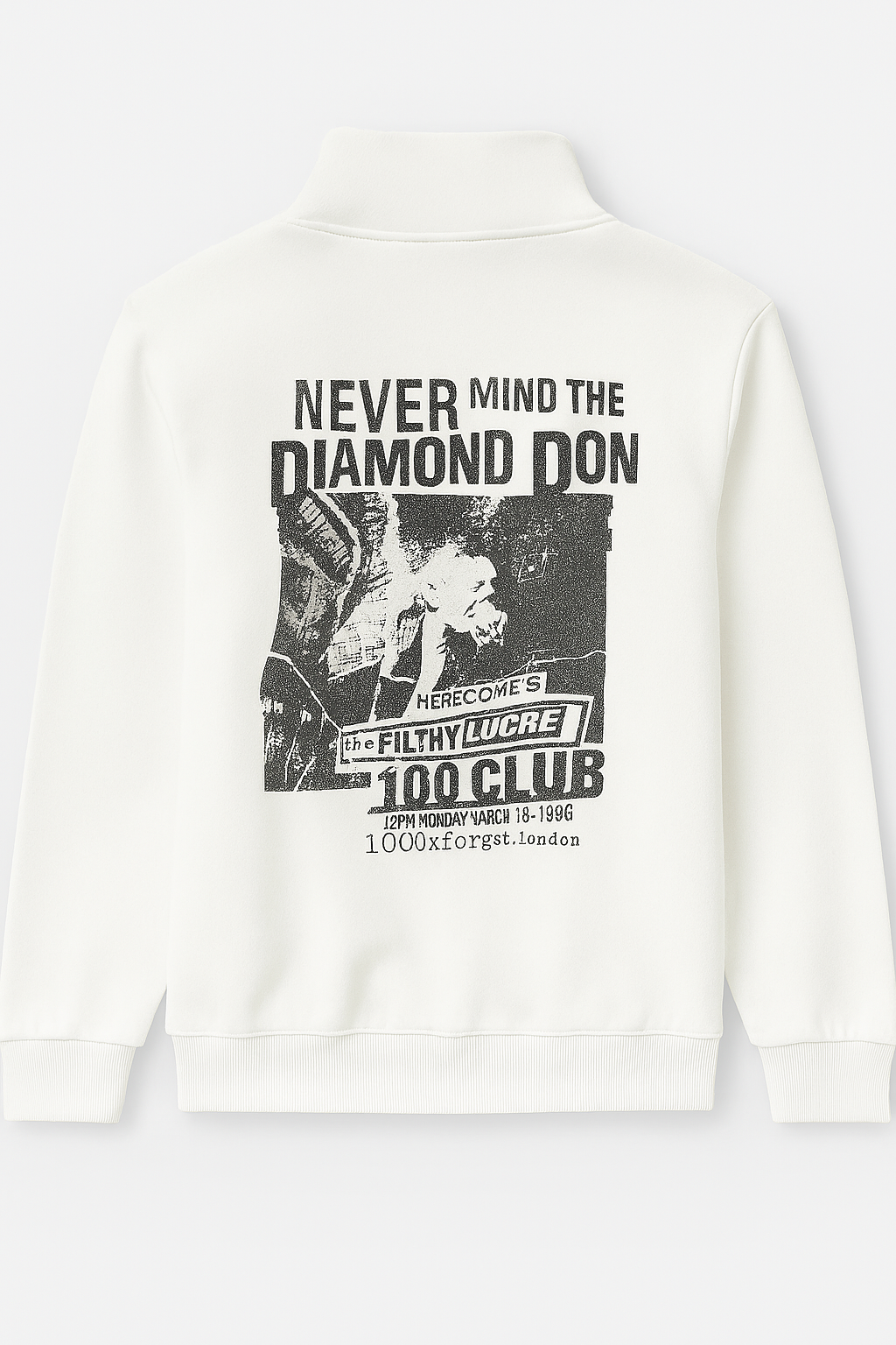 Punk Pima blend hoodie